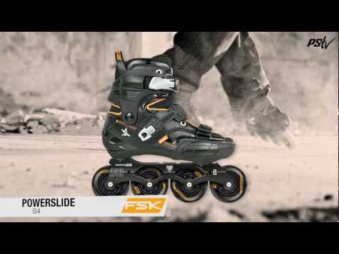 Powerslide S4 FSK freeskates Slalom inline skates