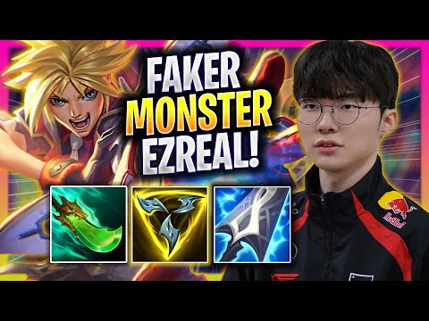 FAKER IS A MONSTER WITH EZREAL! - T1 Faker Plays Ezreal ADC vs Varus! | Season 2025