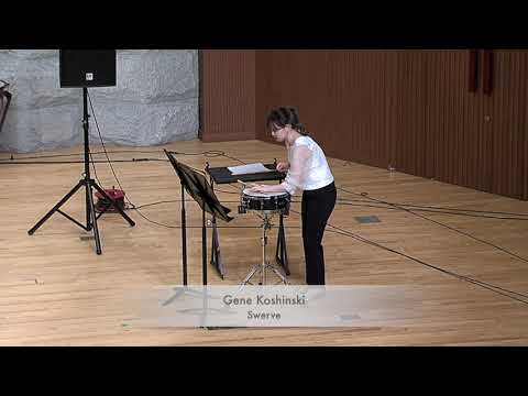Gene Koshinski-  Swerve for solo snaredrum