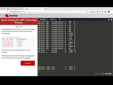 Explore Red Hat Enterprise Linux 8 | Kernel Tracing with eBPF