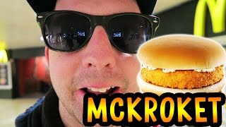 McKroket® McDonalds Netherlands fast food review