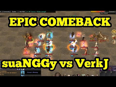 suaNGGy vs VerkJ  Semi Final [Grand Championship] ATLANTICA ONLINE INDONESIA 24-06-2018