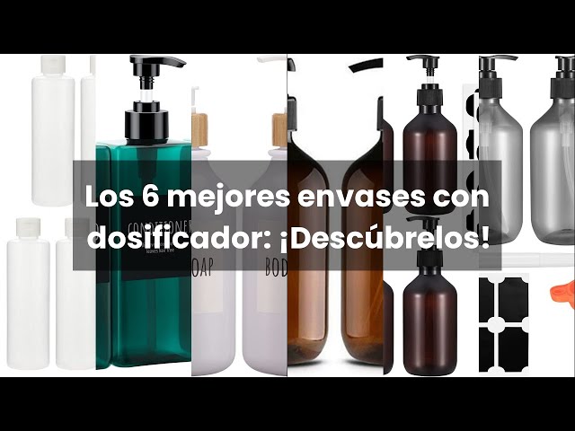 Vídeo relacionado con Dispensador Jabón Infantil - 250ml 500ml Botella Bomba | Animal Dibujos Portátil Loción - Material Pet | Recargable Champú Gel Ducha Cosmético para Baño Viaje