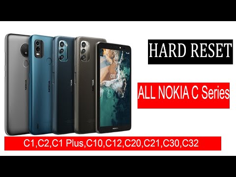 HOW TO HARD RESET  Nokia C1,C2,C1 Plus,C10,C12,C20,C21,C30,C32(TA-1380)
