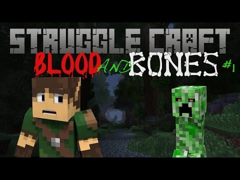 jDantastic - StruggleCraft: Attempting to Build Tools! (Blood n Bones Episode 1)