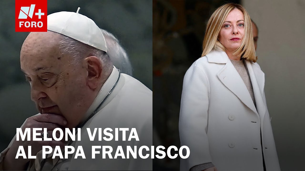 Giorgia Meloni, jefa de gobierno italiano, visita al Papa Francisco; así su mensaje - Las Noticias