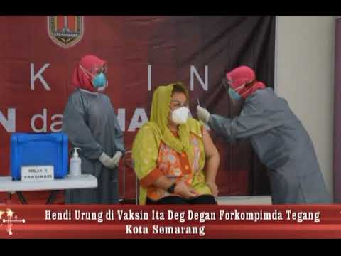 Hendi Urung Tak di Vaksin Covid, Ita Deg degan dan Forkompimda Tegang