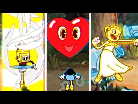 Cuphead DLC - All Ms Chalice Super Attacks