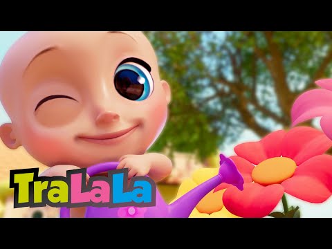 🏵️ Grădina plină cu flori 🏵️ Colaje de Cântecele Educative pentru Copii de la TraLaLa