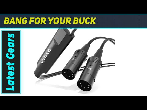 DigitalLife BM1001: Your Easiest USB to 5-PIN MIDI Solution