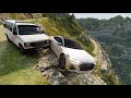 Epic Car Cliff Drop BeamNG Drive Crash Point 1
