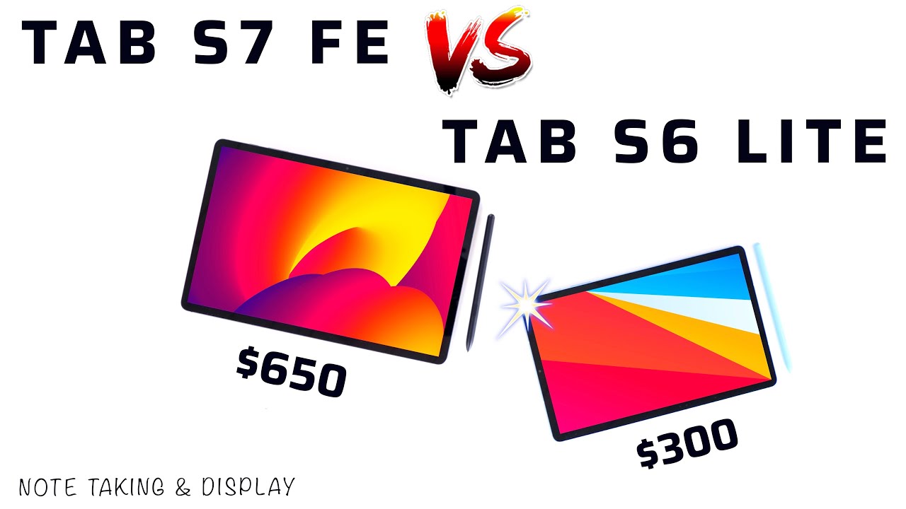 Galaxy Tab S7 FE vs Galaxy Tab S6 LITE - KEY DIFFERENCES you need to know!