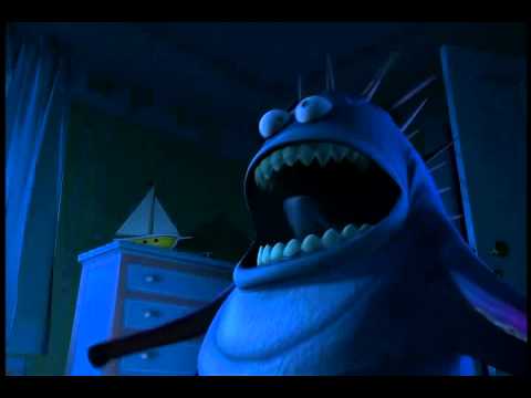 trabajo de foley - escena monster inc.