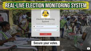 Election Monitoring System - User Friendly with Live Result Overview
