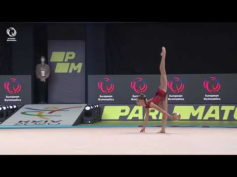 Evelin Viktoria KOCSIS (HUN) - 2020 Rhythmic Europeans, junior ball final