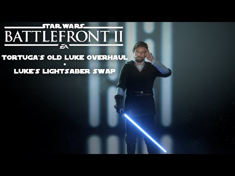 Battlefront 2 Mod Showcase: Tortuga's Old Luke Overhaul + Luke's Lightsaber Swap