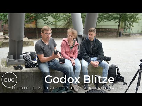 Godox Blitze und LED Licht . Einfache Lichtsets für Portraits mit Blitzlicht und LED