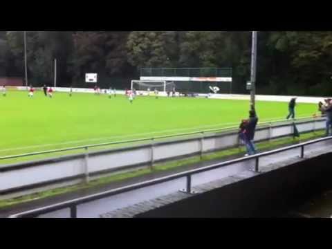Winnende goal VVGZ D5 - Dubbeldam D7