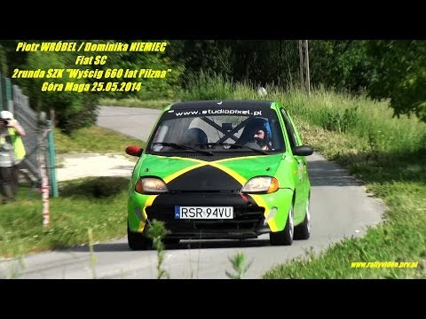 P. WRÓBEL / D. NIEMIEC - Fiat SC - 2runda SZK "Wyścig 660 lat Pilzna" Góra Maga 25.05.2014