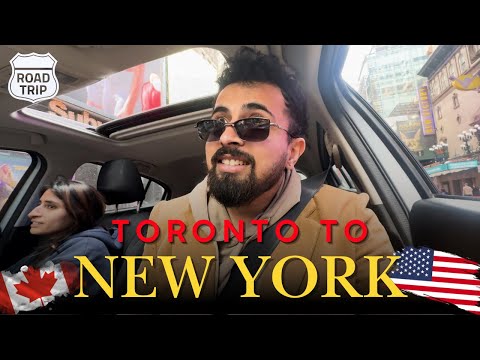 Road Trip from Canada to U.S.A | My first time