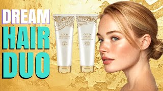 Dream Shampoo & Come True Conditioner | Gold Vegan Duo