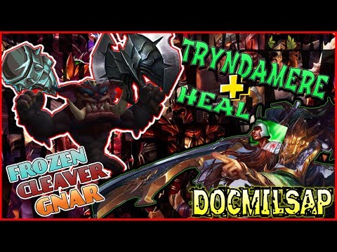 Tryndamere Vs. Quinn - How Not To Play Tryndamere! + Frozen Cleaver Gnar Epic New Build