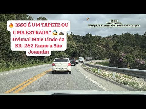 🚗 Pegamos a BR-282 em Direção a São Joaquim | Paisagens Incríveis de SC | Março 2026