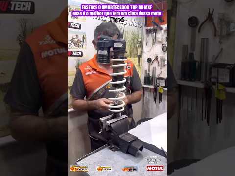 Fastace o amortecedor da Mxf 300 - parte 2 trocando o óleo #moto #mxf #fastace #amortecedor #gas