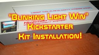 Nintendo NES Blinking Light Win Cartridge Tray Mod!