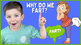 Why do we FART? 🤣 Farts for Kids 💨 Fun Science Facts for Kids | Kids Learning Video