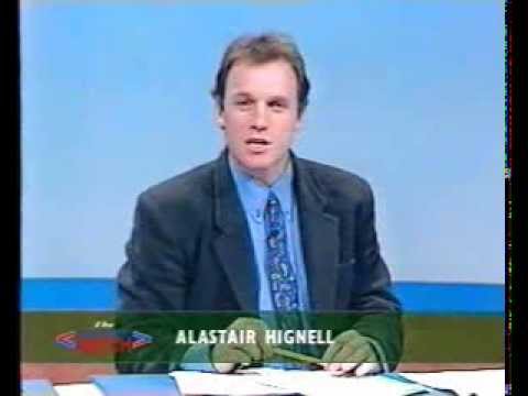 HTV con with Su Porter intro to the west match titles 11th April 1993.
