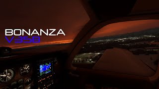 MSFS. Bonanza V35B. Anchorage to Talkeetna (full flight)