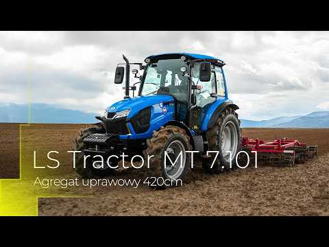 LS Tractor MT 7.101 + agregat uprawowy 420cm :: Traktor.com.pl