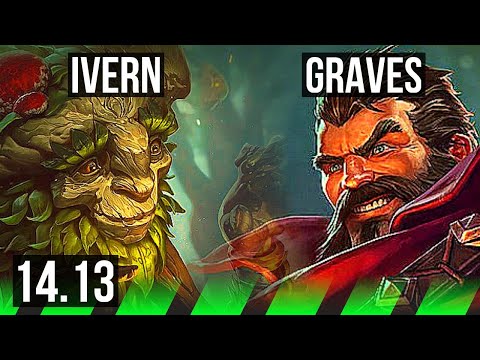 IVERN vs GRAVES (JGL) | 2/0/12, Rank 3 Ivern | EUW Challenger | 14.13