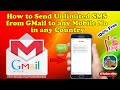 How To Send Unlimited SMS From Gmail To Any Mobile Number In Any Country 100 Free Email To SMS
