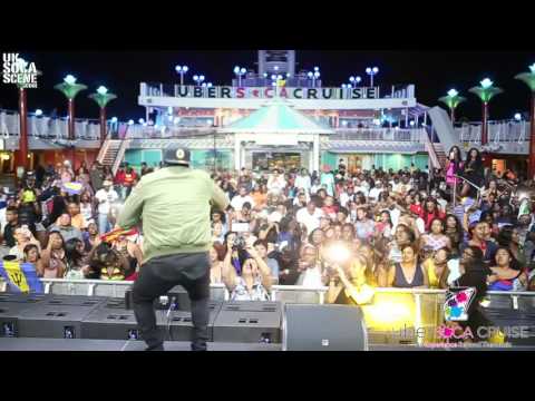 Fadda Fox LIVE on the Uber Soca Cruise 2016