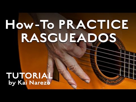 How to Practice Rasgueados for Soleá and Tangos - Flamenco Guitar Tutorial by Kai Narezo