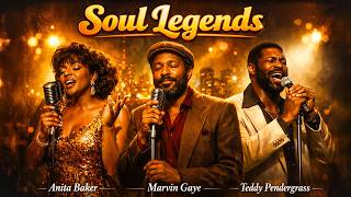 The O'Jays, Marvin Gaye, Teddy Pendergrass, Isley Brothers, Luther Vandross, Al Green - SOUL 70's