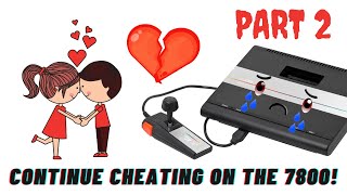 Atari 7800 Cheat Codes Pt 2