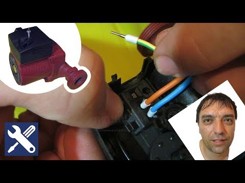 ✅ Как подключить провода к циркуляционному насосу / Мелкий ремонт