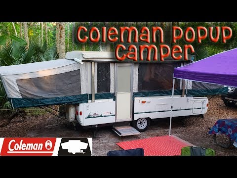 Coleman by Fleetwood Utah Pop-Up Camper, Review/Walkthru (Time Lapse) pup