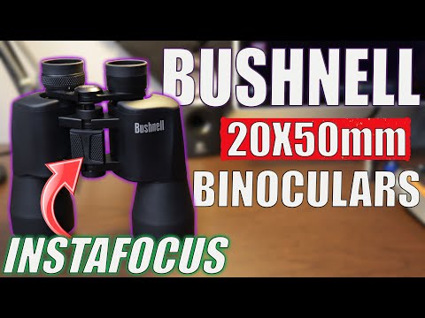 BUSHNELL 20 X 50 BINOCULARS UNBOXING & REVIEW