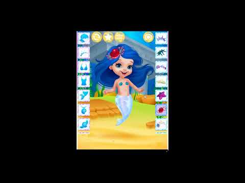 Mermaid Paper Doll Dress Up