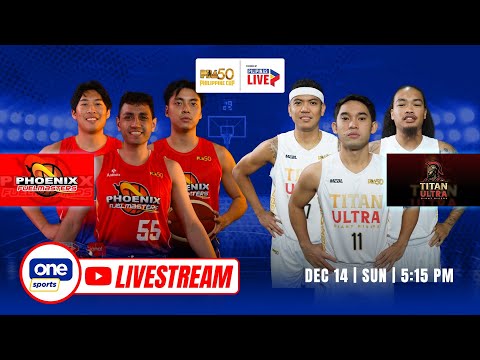LIVE: PHOENIX FUEL MASTERS vs. TITAN ULTRA GIANT RISERS | PBA 50 PHILIPPINE CUP | December 14, 2025