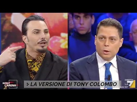 Tony Colombo e Tina Rispoli ospiti da Giletti a Non è l'Arena  19/01/2020