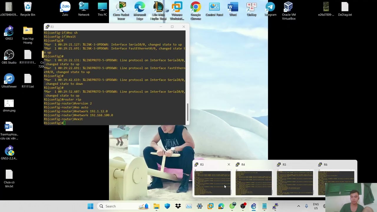 Họ và tên: Trần Huy Hoàng|| Lớp: CCNA|| Bài: Thực hành chương 12