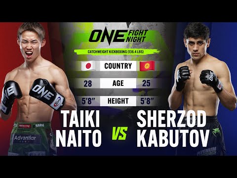 Sherzod Kabutov vs Taiki Naito full fight
