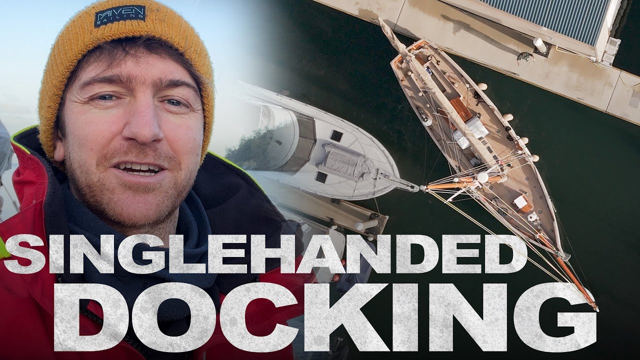 Docking a 30-ton boat alone - tricks for manoeuvring heavy vessels with ease!