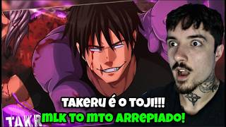 (TO MTO ARREPIADO!) REAGINDO ao TAKERU - Erro [Toji Fushiguro] | REACT // NaiReact