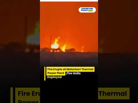 Massive Fire Breaks Out at Matarbari Power Plant in Cox’s Bazar